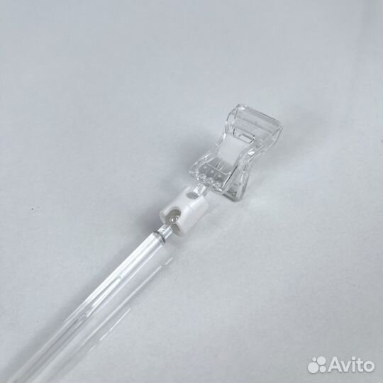 Ценникодержатель на прищепке двусторонний, высота