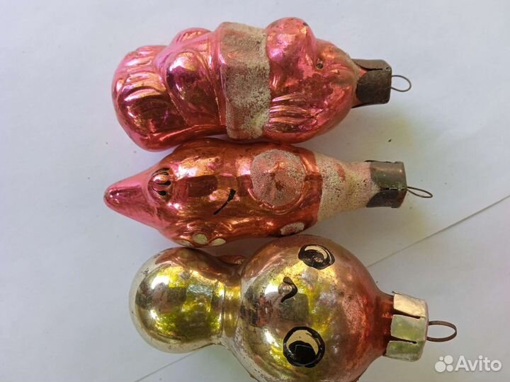 Елочные игрушки СССР