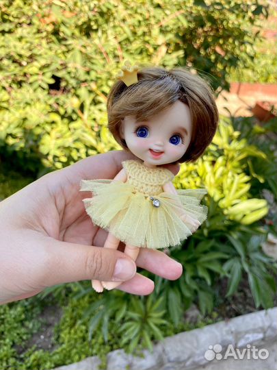 Платье для кукол ob11