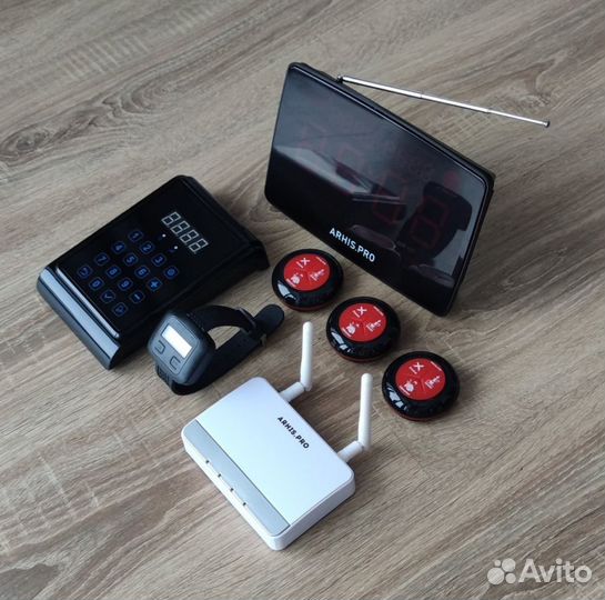 Кнопка вызова медперсонала, персонала, врача, часы