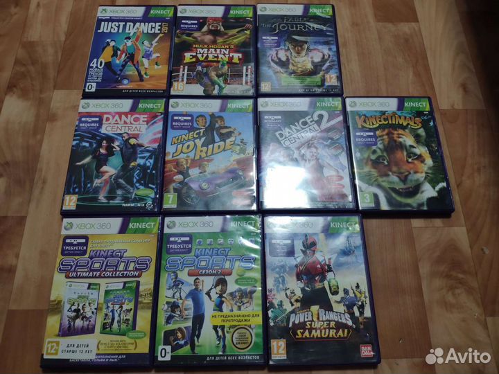 Лицензионные диски Xbox 360 и Playstation 3