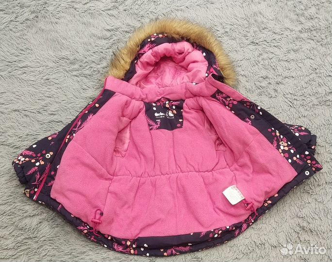 Куртка зимняя для девочки 86