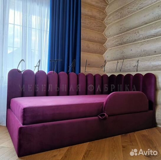 Детская кровать с мягкими бортиками/Без предоплаты