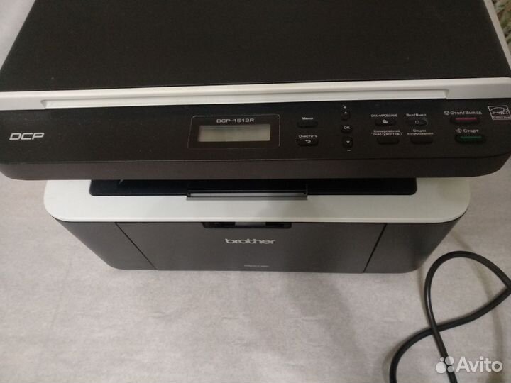 Мфу лазерное Brother DCP-1512R (12 стр)