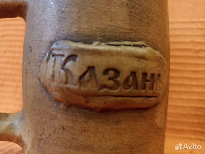 Глиняная кружка