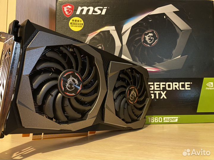 Видеокарта Nvidia GeForce GTX 1660 Super 6Gb