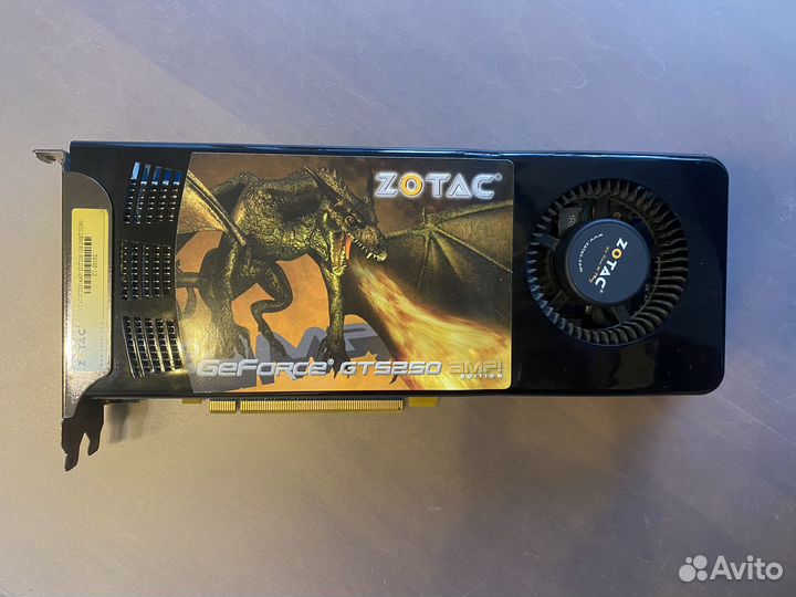 Видеокарта Zotac GTS250