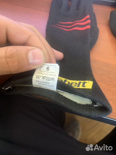 Перчатки спортивные для автоспорта Sabelt