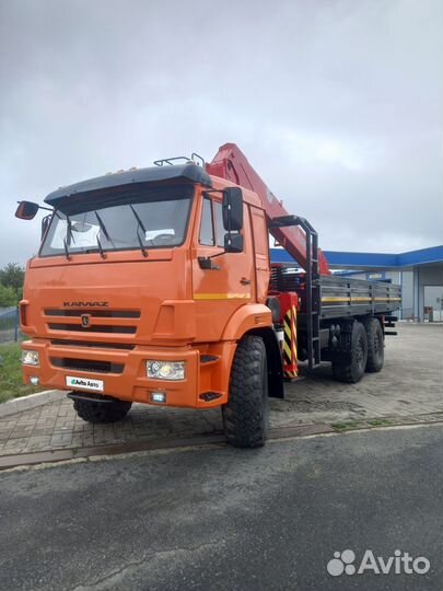 КАМАЗ 43118-24 с КМУ, 2013