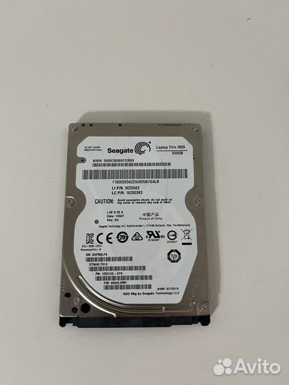 Жесткий диск seagate 500 gb HDD