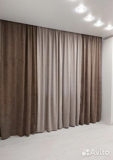 Шторы новые под Бархат (Пошив штор)