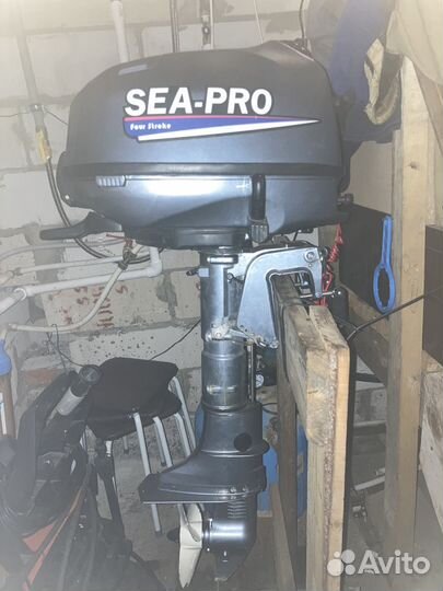 Продам лодочный мотот SEA-PRO F6S 4 тактный