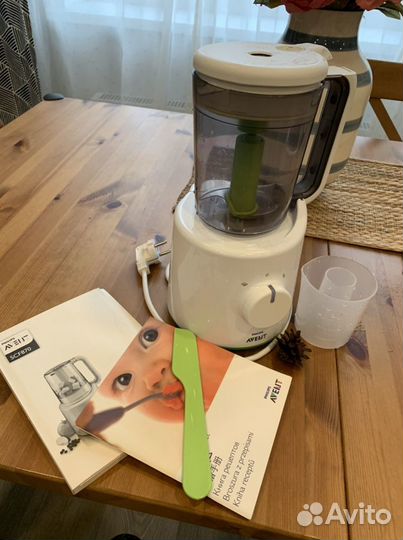 Пароварка- блендер philips avent scf 870