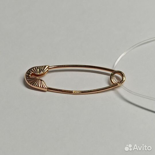 Золото подвеска 585 пр 0,34 гр