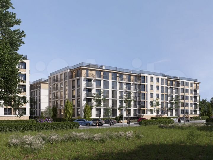 2-к. квартира, 58,3 м², 1/5 эт.