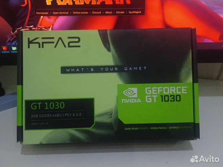 Видеокарта gt 1030 2gb gddr5