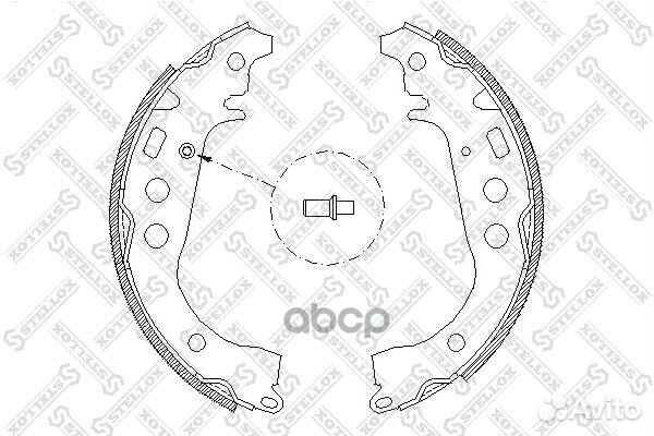 112 100SX 4101.004101.01K234201 колодки бара