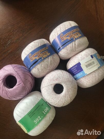 Пряжа и нитки для вязания