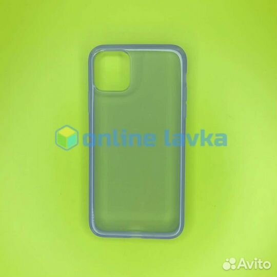 Чехол силикон цветной для iPhone 11 Pro Max фиолет