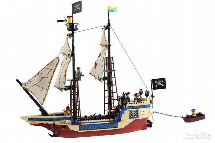 Конструктор Brick 311 Большой пиратский корабль