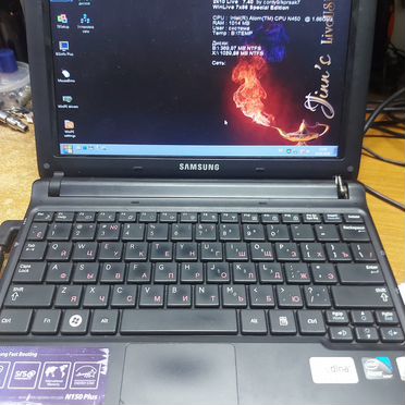 Нетбук Samsung N150 Atom N450/1024/10.1"/Intal3150