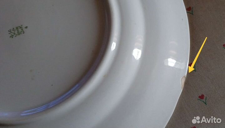 Блюдо зик (Конаковский фаянсовый завод)