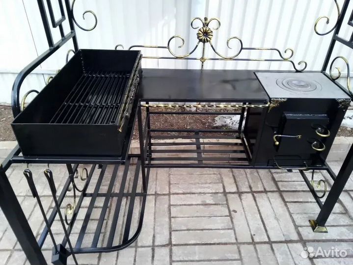 Мангал-беседка loft