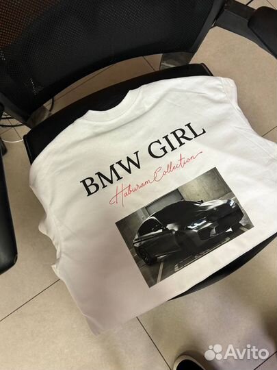 Футболка BMW girl