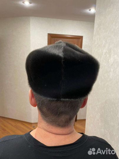 Меховая мужская кепка