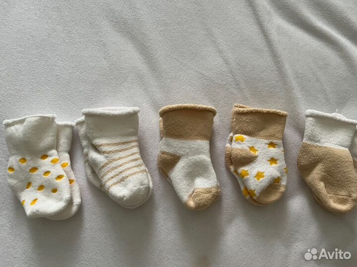 Носочки для новорожденного