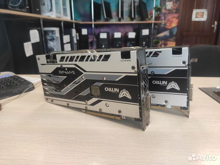 Видеокарта Sapphire Nitro +OC RX580 8GB
