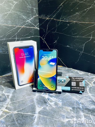 iPhone X 256 GB Space Gray Б/У