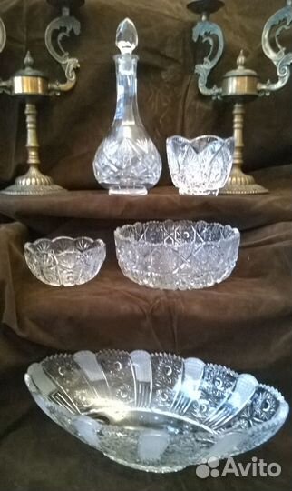 Винтажный хрусталь периода СССР