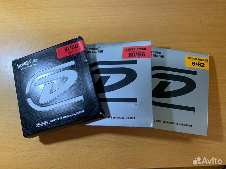 Струны Dunlop в ассортименте оригинал