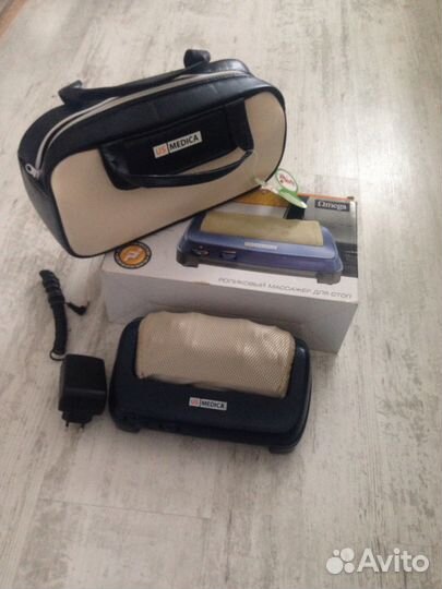 Роликовый массажёр для стоп