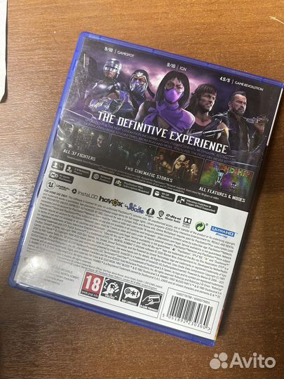 Диск ps5 Mortal Kombat 11 Ultimate