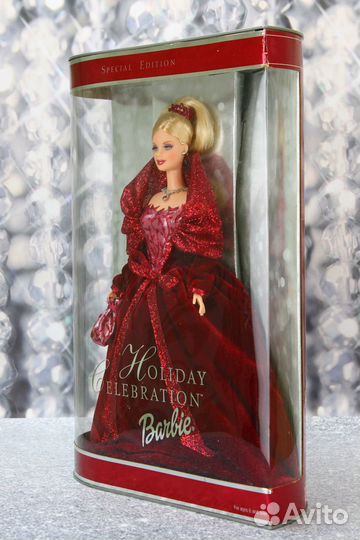 Barbie Holiday 2002. Коллекционная кукла Барби