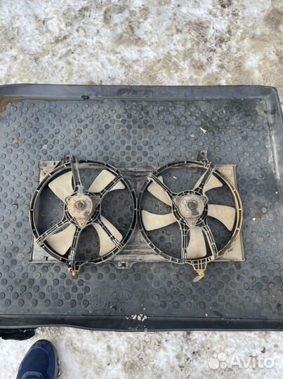 Диффузор с вентиляторами Nissan Sunny B14