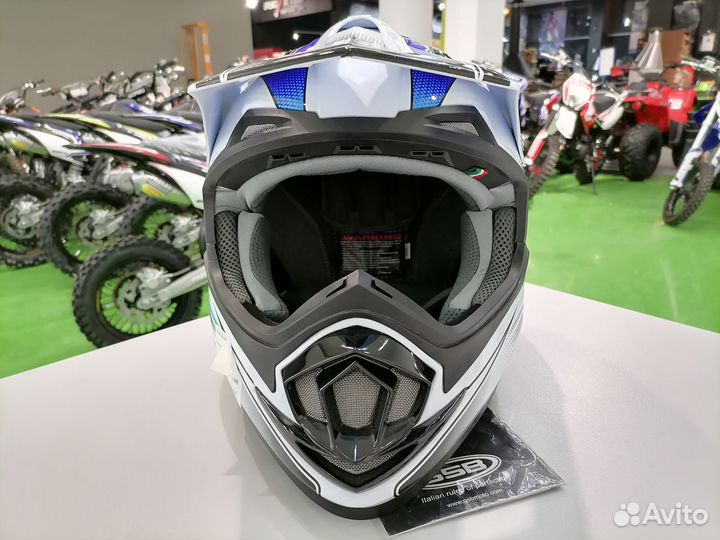 Шлем кроссовый GSB XP-14 B