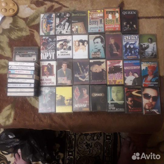 Аудио касеты студийная запись времен СССР