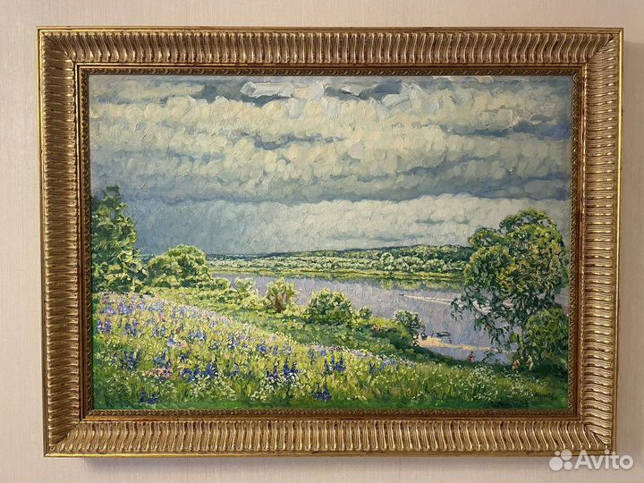 Картина «Притихло» Жидков Евгений