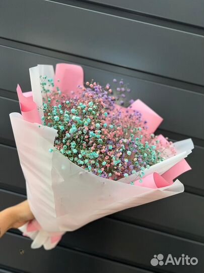 Гипсофила, Цветы, Розы, хризантемы, Доставка