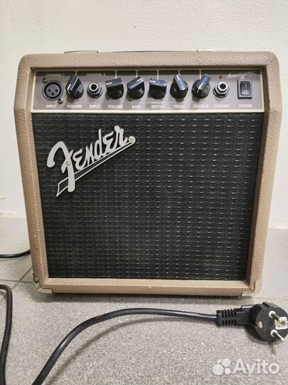 Комбоусилитель fender acoustasonic 15 combo