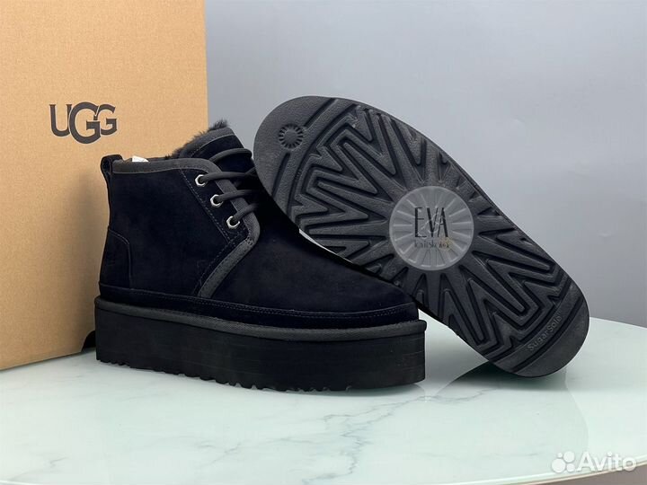 Женские ботинки Ugg Neumel Platform Black