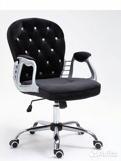 Компьютерное кресло новое ткань велюр
