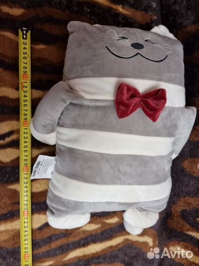 Мягкая игрушка подушка - кот