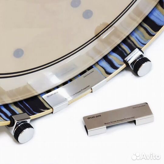 Защина для обода на бас-барабан под педаль