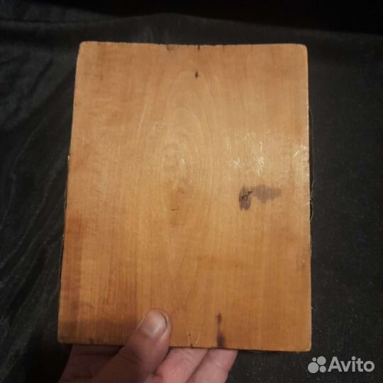 Антикварная старинная икона Спас Вседержитель