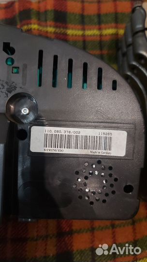 Панель приборов volkswagen caddy 3