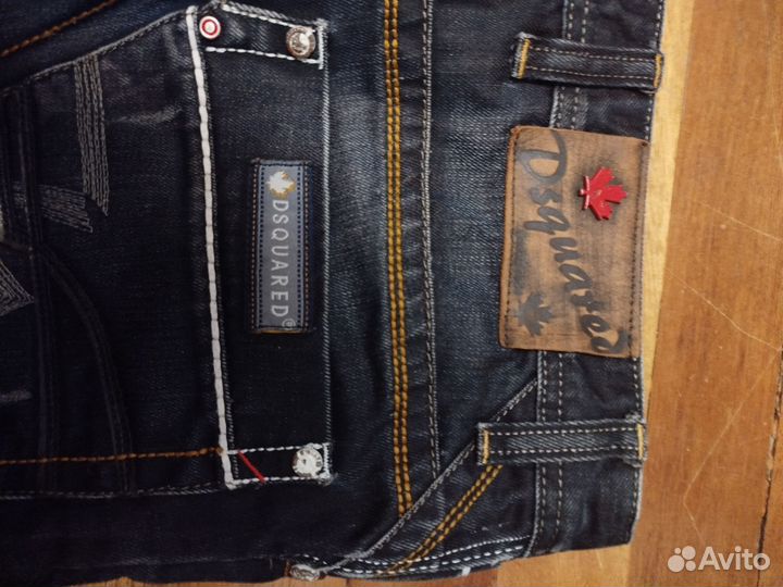 Джинсы мужские dsquared2 черные